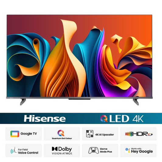 Hisense 75" 4K QLED Google TV 75Q6N