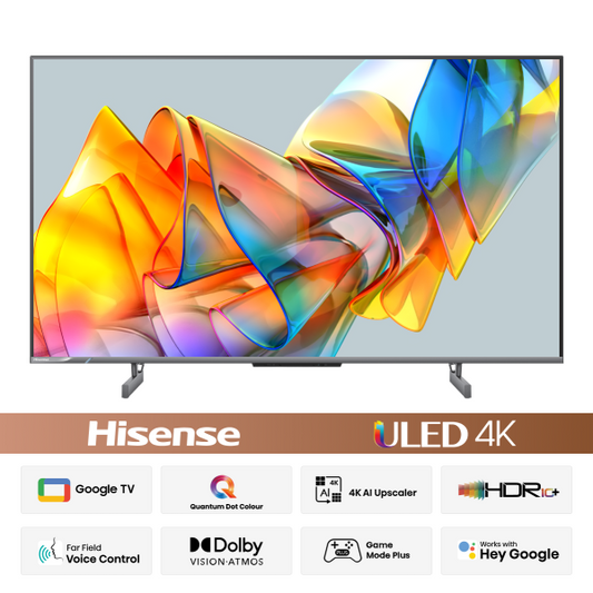 Hisense 43" Quantum Dot 4K ULED Smart Dolby Atmos Dolby Vision Voice Control Google TV